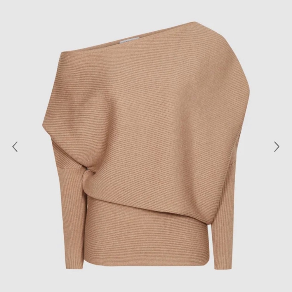 Reiss Lorna Asymmetrical Sweater NWT Size M